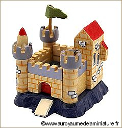 JOUETS miniatures  - CHATEAU-FORT miniature DELUXE