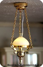 LUMINAIRE miniature 1:12 - 
LED / LUSTRE miniature Façon LAMPE PETROLE