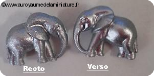 DECO - Petit ELEPHANT miniature, Coloris ARGENT
> Vendu à l' Unité