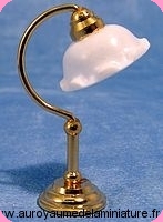 LUMINAIRES miniature 1:12 / LUMINAIRES non Fonctionnels
- LAMPE miniature COROLLE BLANCHE