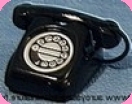 BUREAU miniature - 
TELEPHONE miniature, Coloris NOIR