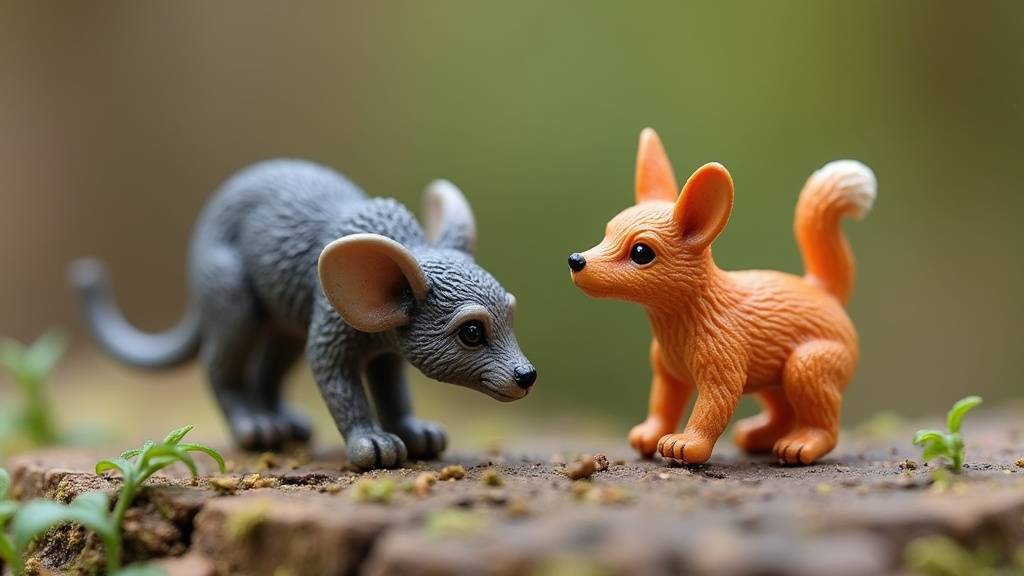 Comparaison des matériaux pour animaux miniatures