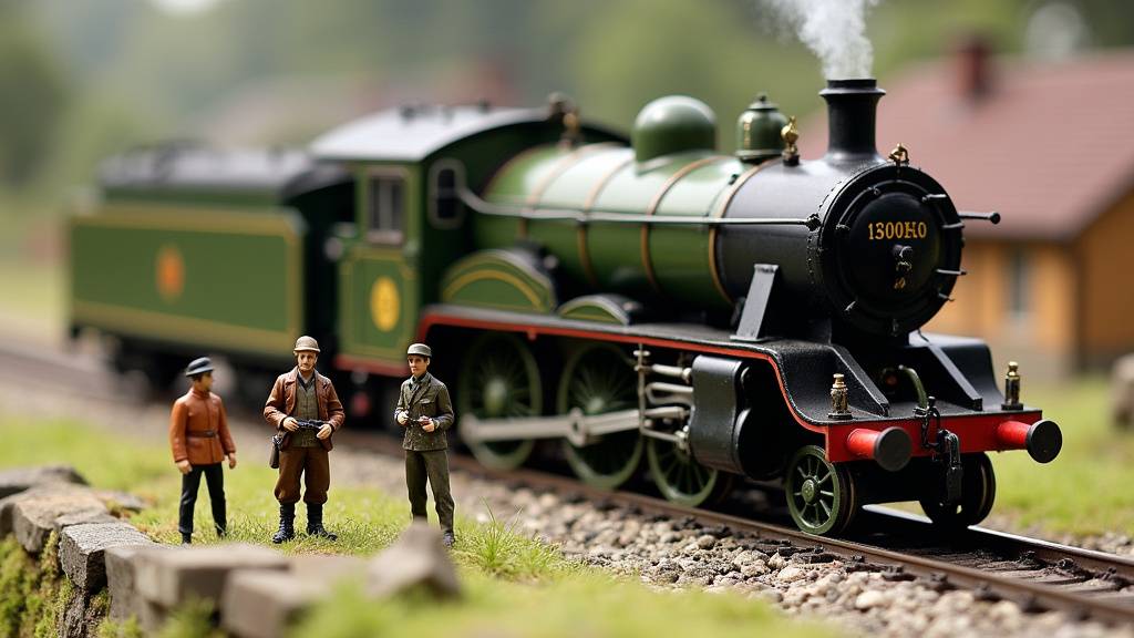 Collection de figurines miniatures de civils