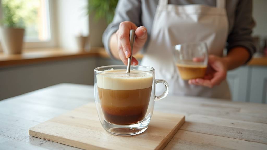 Mesure de millilitres en cuisine avec verre doseur