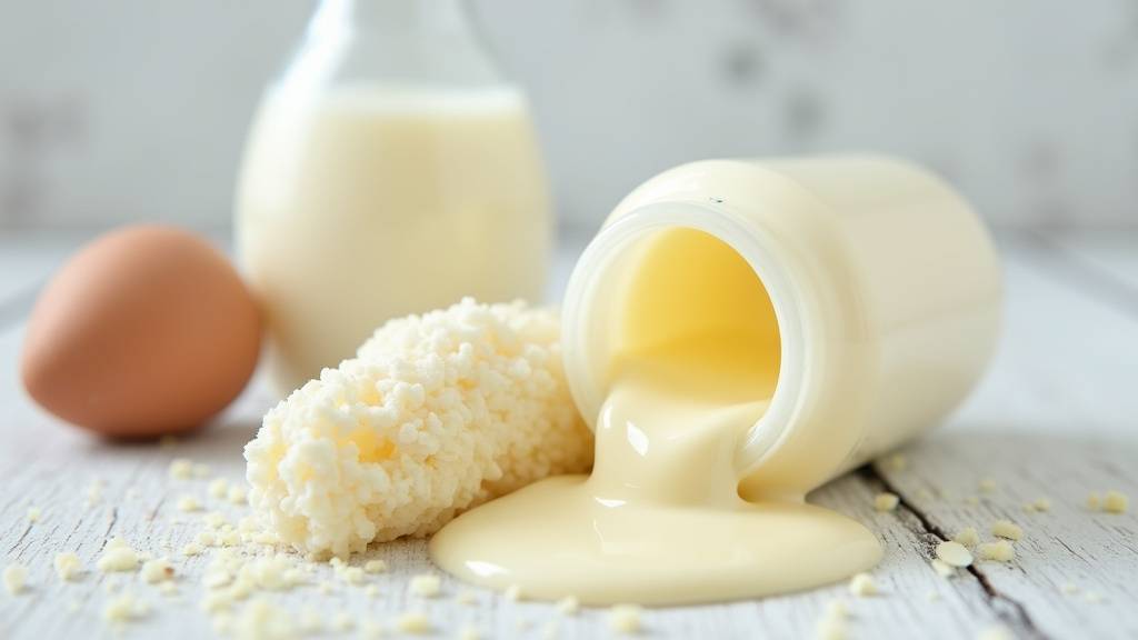 Contenants de lait maternel étiquetés et organisés dans un congélateur