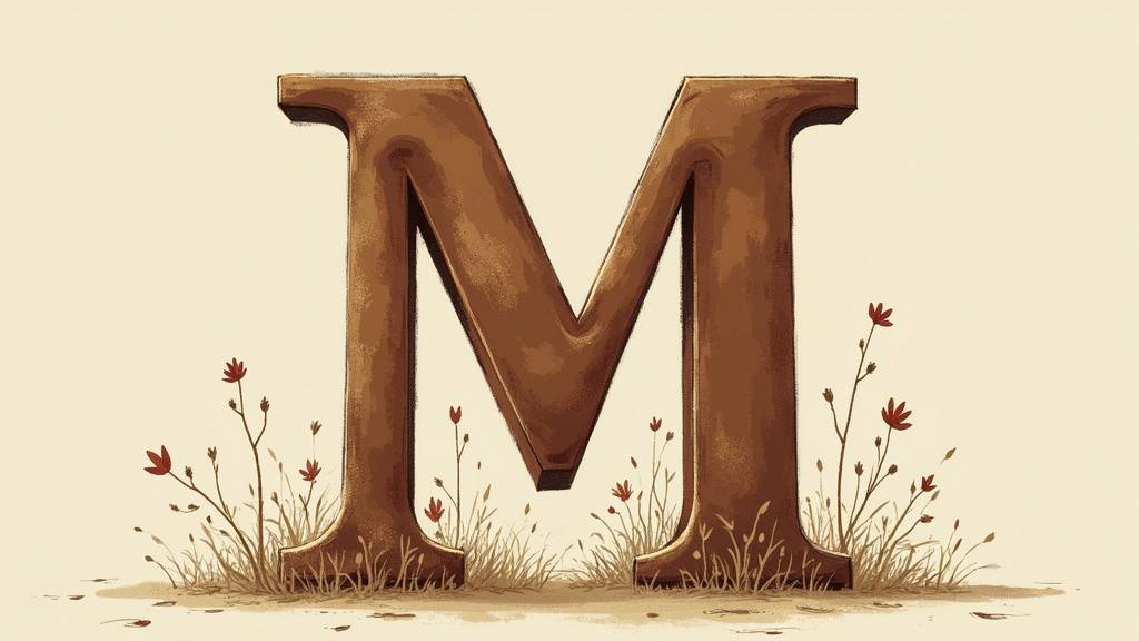 Illustration des tendances prénoms garçons en M 