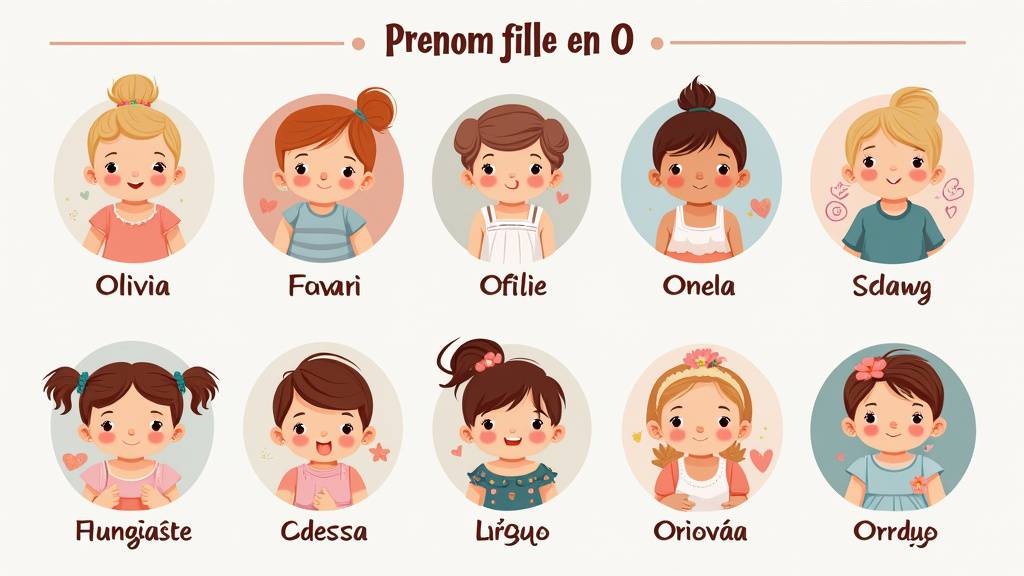 Prénoms rares en O pour fille