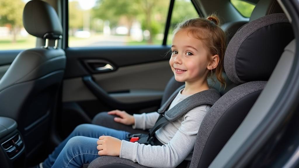 Enfant de 3 ans dans un siège auto homologué R129